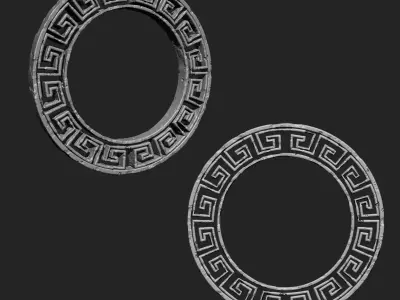 Damaged Design Collection IMM Brush Pack 10 in One 3D model