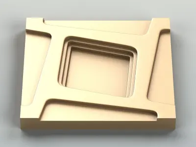 Wall panel 015 3D model