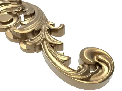 decorative pattern ready for 3D printing 3D model 19