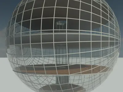 viewing deck 3D model