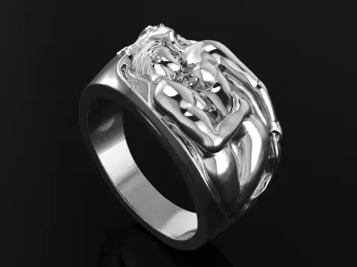 Love Ring  3D print model
