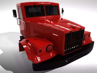 KRAZ 256 3D print model