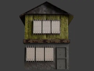 Filipino Compound House - Unit 3 3D model