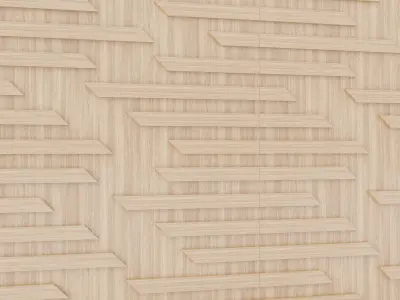 Wall wood V02 for your interior wall wood 3D model