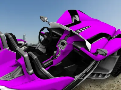 Polaris Slingshot 3D model