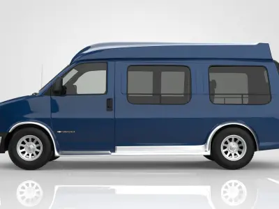 Chevrolet Express Van 1997 3D model