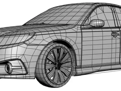 Safe city car 3D model