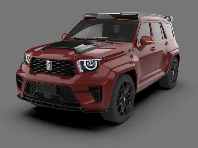 Great Wall Tank 700 Hi4-T 3D model