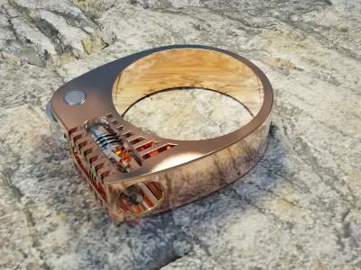 Ring engine 57 3D print model