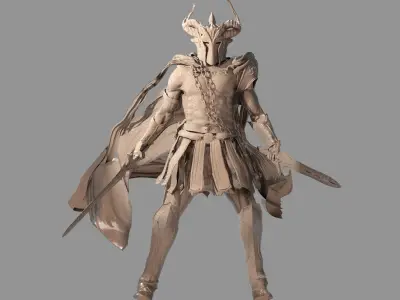 Camelot Inspired armour 3D model