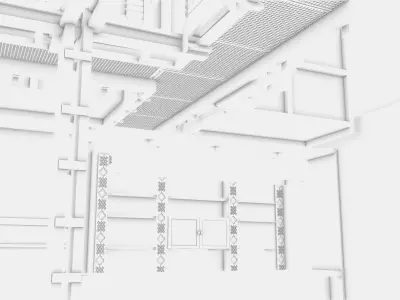 CAFE MORROCOO 3D model