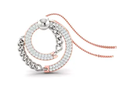 Pendant Earrings combo - 0072 3D print model