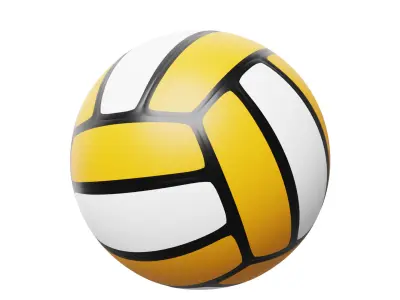 Water Polo Ball 3D model