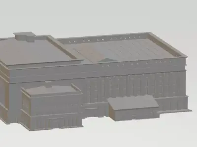 Berghain - Berlim 3D model
