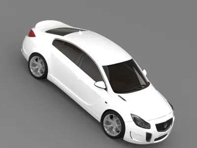 Buick Regal GS Concept 2010 3D model