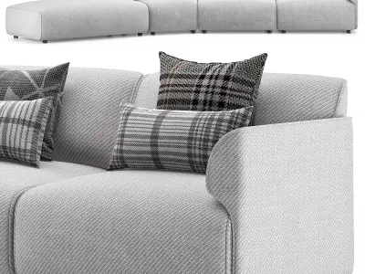 Curve Kuka Home Low-poly 3D model