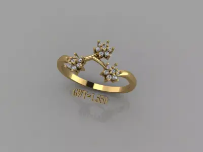 FASION RING 3D model 20