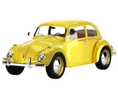 VW Beetle 3D model