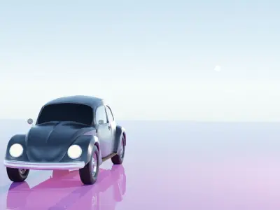 Volkswagen The Beetle 3D model