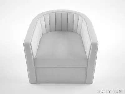 Holly Hunt Dee armchair 3D model