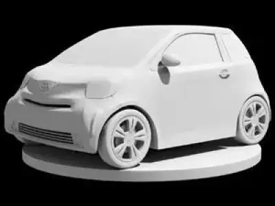 Toyota IQ Free 3D model