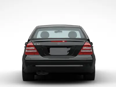 Mercedes Benz C-Class W203  3D model