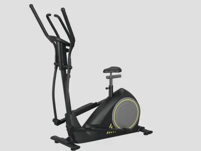 Elliptical Cross Trainer 3D model