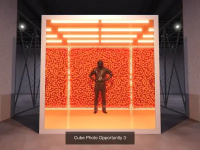 Cube Photo Opportunities - 5 Pack 3D Model Collection
