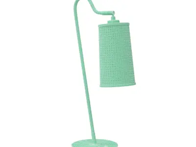 ROMA Table Lamp Low-poly 3D model