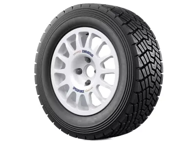 Offroad Car Wheel 2 3D model