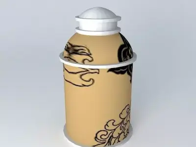 chines vase bottle china Free 3D model