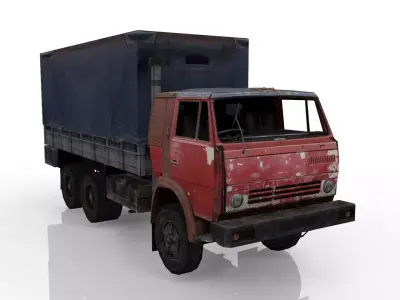 Kamaz Truck 3D model