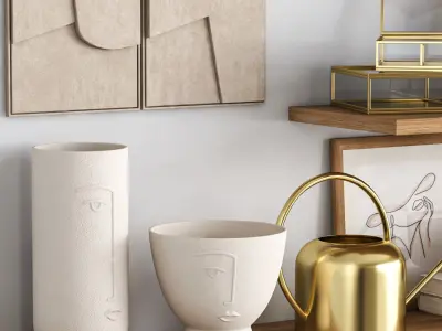 Decorative set-04 3D model