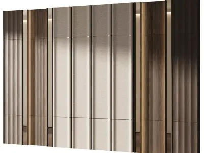 Decorative V94 Wall Panels 3D model