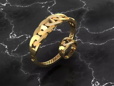 bracelet 3D print model