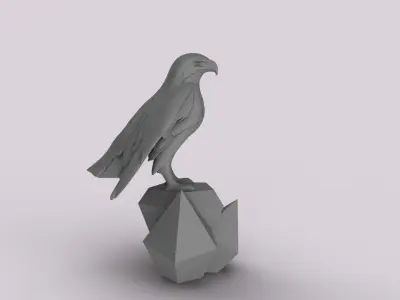 Eagle 3D print model get