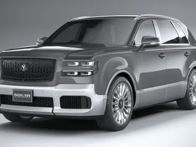 Toyota Century 2024 3D model