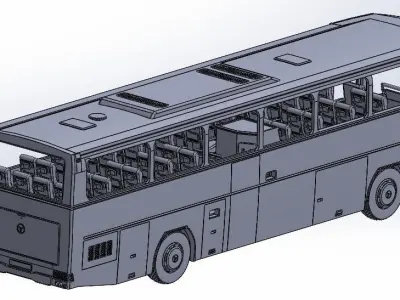 MERCEDES 303RHD 1 14 scale model 3D print model