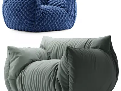 Gervasoni armchair Nuvola 3D model