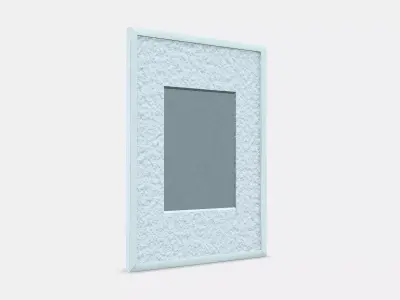 LOMVIKEN picture frame 2 Low-poly 3D model