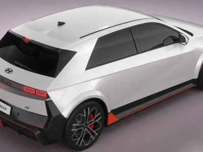 Hyundai Ioniq 5 N 2025 3D model