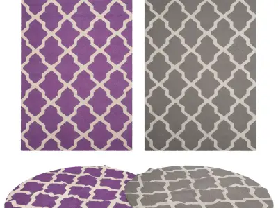 Rugs No 445 Low-poly 3D model