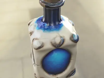 Voidheart Mana Flask  3D model