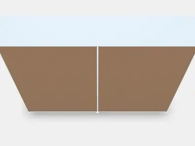 PAX 2 wardrobe frames 12 Low-poly 3D model