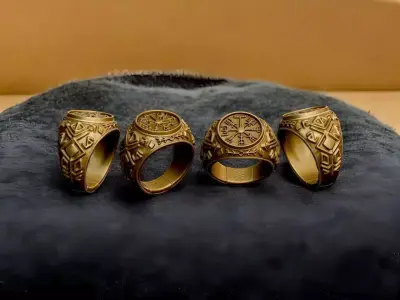 Nordic Ring 3D print model