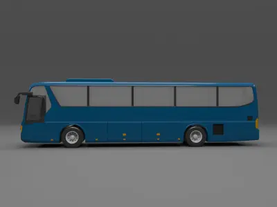 bus hyundai universe 3D model
