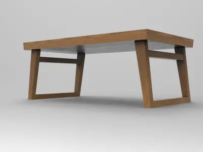 Sire Tray Low-poly 3D model