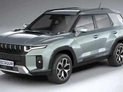 SsangYong Torres 2024 3D model