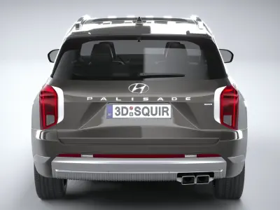 Hyundai Palisade 2022 3D model