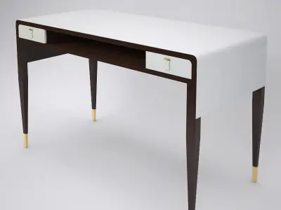 Luxurious Writing Desk - Rubelli Casa Rio Novo 3D model